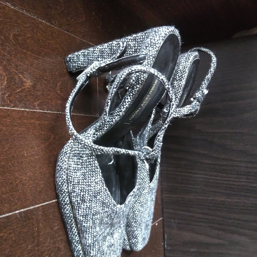 David Ackerman Tweed Heel 37/5